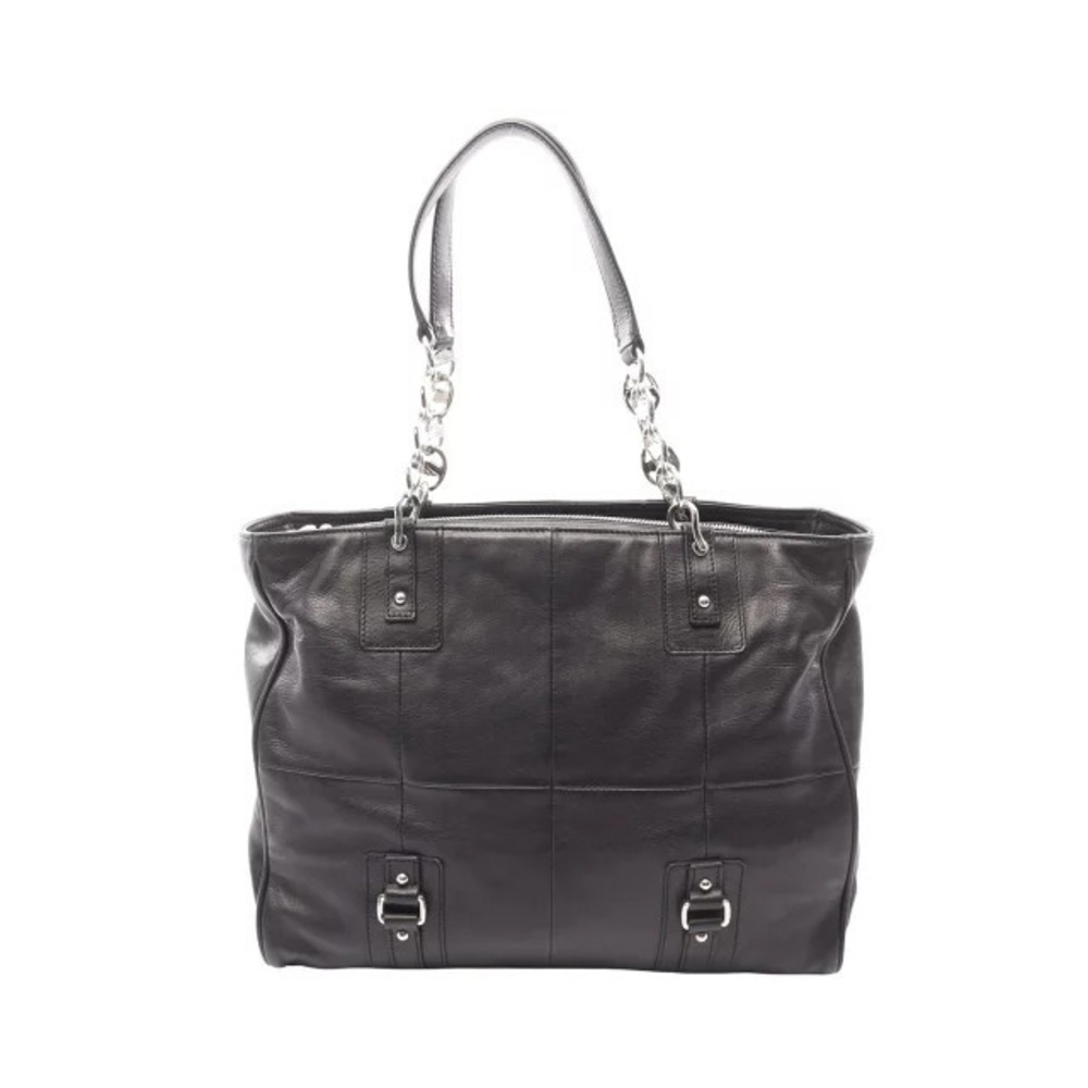 Salvatore Ferragamo Tote Bag Leather Black